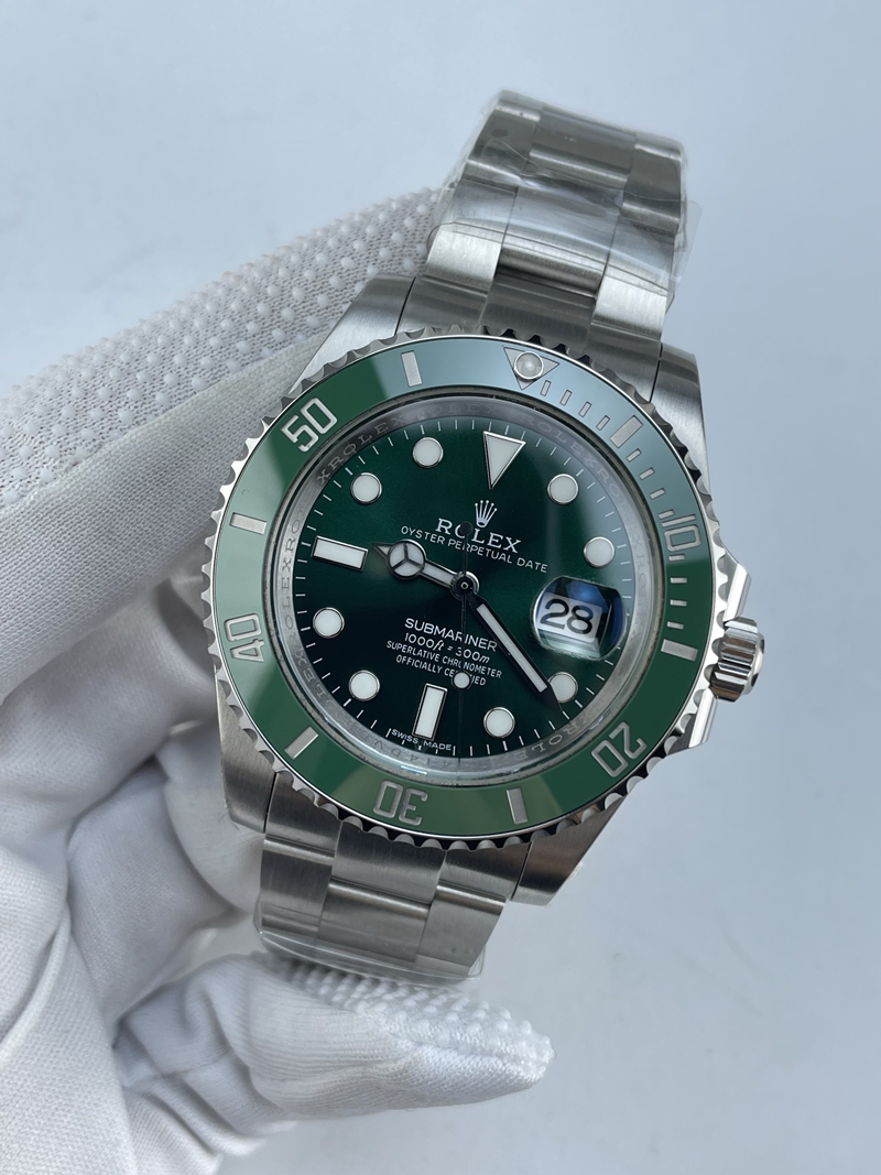 (준비완료/특급배송)NO.4358/롤렉스 서브마리너 그린데이트 헐크 40MM